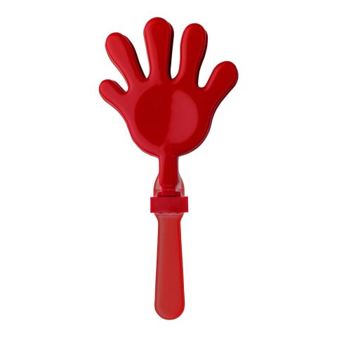 Klapperhand 'Action' aus Kunststoff Rot