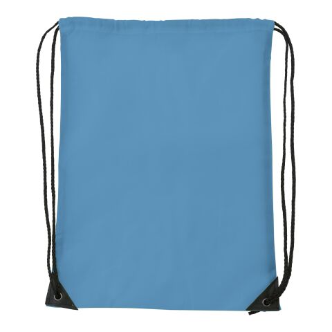 Turnbeutel &#039;Basic&#039; aus Polyester Hellblau | ohne Werbeanbringung | Nicht verfügbar | Nicht verfügbar