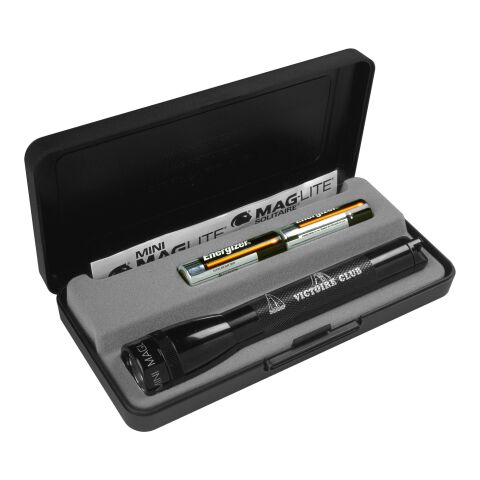 Mini-Maglite-Taschenlampe mit Box Schwarz | ohne Werbeanbringung | Nicht verfügbar | Nicht verfügbar