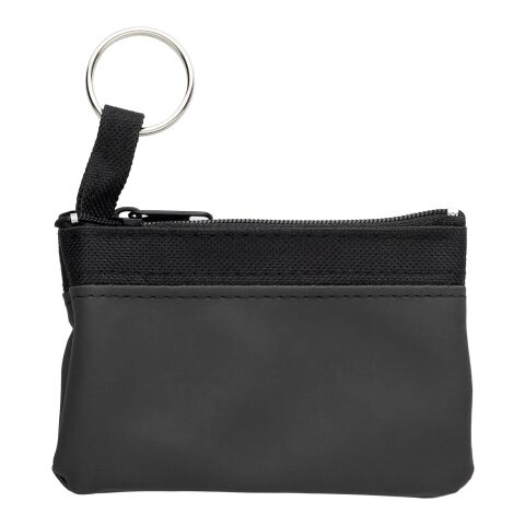 Schlüsseletui &#039;Zip&#039; aus PU/Nylon Blau | ohne Werbeanbringung | Nicht verfügbar | Nicht verfügbar