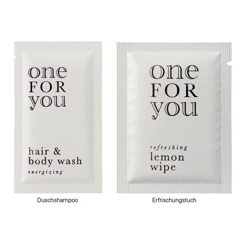 Werbekarte Long 4c Euroskala | Duschgel &amp; Shampoo