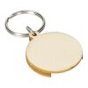 Holzchip-Schlüsselanhänger "Round" natur | ohne Werbeanbringung | Nicht verfügbar | Nicht verfügbar