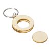 Holzchip-Schlüsselanhänger "Circle" natur | ohne Werbeanbringung | Nicht verfügbar | Nicht verfügbar