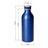 Aluminiumflasche "Breeze", 650 ml blau | ohne Werbeanbringung | Nicht verfügbar | Nicht verfügbar