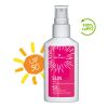 50 ml Spray - Sonnenschutzspray LSF 50 - Body Label Weiß | ohne Werbeanbringung