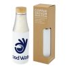 Hulan Mit Kupfer vakuumisolierte 540 ml Edelstahlflasche mit Bambusdeckel Standard | weiß | ohne Werbeanbringung | Nicht verfügbar | Nicht verfügbar