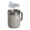 Stanley 236 ml Classic Legendary Camp Thermobecher Standard | grau | ohne Werbeanbringung | Nicht verfügbar | Nicht verfügbar