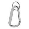 Timor Timor Karabiner Schlüsselanhänger aus recyceltem Aluminium silber