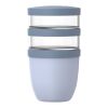 Mepal Ellipse Dreiteiliger, 500 ml + 2 x 200 ml isolierter Lunchpot Standard | blau | ohne Werbeanbringung | Nicht verfügbar | Nicht verfügbar