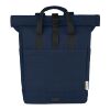 Joey 15" GRS Rolltop Laptop-Rucksack aus recyceltem Canvas 15 L Standard | tiefes blau | ohne Werbeanbringung | Nicht verfügbar | Nicht verfügbar | Nicht verfügbar