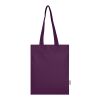 Madras Blend 140 g/m² Tragetasche aus GRS-recycelter Baumwolle 7L Standard | lila | ohne Werbeanbringung | Nicht verfügbar | Nicht verfügbar | Nicht verfügbar