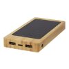 Alata 8000 mAh Bambus Solar-Powerbank Standard | Natur | ohne Werbeanbringung | Nicht verfügbar | Nicht verfügbar