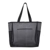 Mesh 23 L Tragetasche aus GRS Recyclingmaterial schwarz
