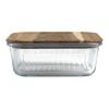 Citizen Green Purlunch 1000 ml Lunchbox aus Borosilikatglas weiß