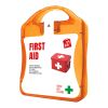 mykit, first aid, kit orange | Nicht verfügbar | 1-farbiger Digitaler Aufkleber | Vorderseite | 90 mm x 127 mm