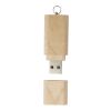 USB-Stick 3.0 aus Holz mit Schlüsselring hellbraun | 16 GB | ohne Werbeanbringung | Nicht verfügbar | Nicht verfügbar