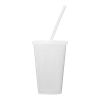 Stadion 350 ml doppelwandiger Becher Weiß