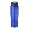 H2O Tempo® 700 ml Sportflasche mit Ausgussdeckel blau-schwarz | ohne Werbeanbringung | Nicht verfügbar | Nicht verfügbar