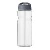 H2O Base® 650 ml Sportflasche mit Ausgussdeckel transparent-storm grey | ohne Werbeanbringung | Nicht verfügbar | Nicht verfügbar