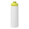 Baseline® Plus 750 ml Flasche mit Klappdeckel weiss-limone | ohne Werbeanbringung | Nicht verfügbar | Nicht verfügbar