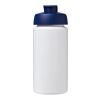 Baseline® Plus grip 500 ml Sportflasche mit Klappdeckel transparent-blau | ohne Werbeanbringung | Nicht verfügbar | Nicht verfügbar