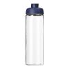 H2O Vibe 850 ml Sportflasche mit Klappdeckel weiss-blau | ohne Werbeanbringung | Nicht verfügbar | Nicht verfügbar