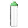 H2O Vibe 850 ml Sportflasche mit Klappdeckel transparent-grün | ohne Werbeanbringung | Nicht verfügbar | Nicht verfügbar