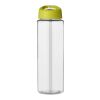 H2O Vibe 850 ml Sportflasche mit Ausgussdeckel weiss-limone | ohne Werbeanbringung | Nicht verfügbar | Nicht verfügbar