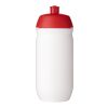HydroFlex™ 500 ml Sportflasche mit Klappdeckel rot-transparent weiss | ohne Werbeanbringung | Nicht verfügbar | Nicht verfügbar