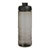 H2O Active® Eco Treble 750 ml Sportflasche mit Klappdeckel kohle-schwarz | ohne Werbeanbringung | Nicht verfügbar | Nicht verfügbar