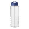 H2O Treble 750 ml Sportflasche mit Ausgussdeckel transparent-blau | ohne Werbeanbringung | Nicht verfügbar | Nicht verfügbar