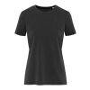 Nanaimo Kurzärmeliges T-Shirt für Damen im Washed Look, 160 g/m2 Standard | Schwarz | S | ohne Werbeanbringung | Nicht verfügbar | Nicht verfügbar | Nicht verfügbar