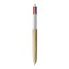 BIC® 4 Colours Wood Style Weiß-beige
