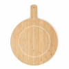 CHEESANO. Rundes Servierbrett aus Bambus Natur | ohne Werbeanbringung | Nicht verfügbar | Nicht verfügbar