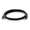 JEMISON. USB-C-zu-USB-C-Kabel mit geflochtenem Kabel (60 W), hergestellt aus ABS, Edelstahl, Aluminium und Polyester schwarz