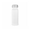 Sado Trinkflasche 560ml aus recy. Edelstahl. Doppelwandig, auslaufsicher.  Weiß