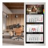 3-Monatskalender Mehrblock Profil 3 Schrift modern Hellgrau | 330 × 700 mm | ohne Werbeanbringung | Nicht verfügbar | Nicht verfügbar | Nicht verfügbar
