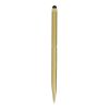 Sleek Stylus Executive Kugelschreiber gold | 1-farbiger Siebdruck | Schaft-Clipverlängerung | 15.00 mm x 38.00 mm