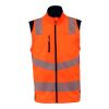 Softshell-Sicherheitsjacke mit abnehmbaren Ärmeln, 300 g/m² orange-marineblau | L | Nicht verfügbar | Nicht verfügbar