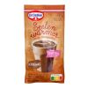 Dr. Oetker Tassenpudding in Werbeklappkarte Schoko