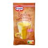 Dr. Oetker Tassenpudding in Werbeklappkarte Digitaldruck | Vanille