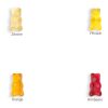 Mini-Gummibärchen vegan im Werbetütchen weiß | 10 g | ohne Werbeanbringung | Standard-Folie