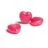 Herzbonbons im Flowpack transparent | ohne Werbeanbringung