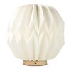 Coollux faltbare, von Origami inspirierte Papier-LED-Lampe Luna 25cm Natur | ohne Werbeanbringung | Nicht verfügbar | Nicht verfügbar