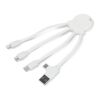 4009| Xoopar Eco Octopus Ladekabel Weiss | ohne Werbeanbringung | Nicht verfügbar | Nicht verfügbar