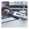 3198 | Xoopar Iné Mini NFC Wallet Recycled Leather Schwarz | ohne Werbeanbringung | Nicht verfügbar | Nicht verfügbar | Nicht verfügbar