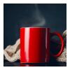 Kaffeebecher Oslo hellrot 300ml Rot Weiß | ohne Werbeanbringung | Nicht verfügbar | Nicht verfügbar | Nicht verfügbar