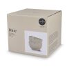 Sagaform Ditte Keramikschüsselset 12 cm Beige | Gravur | Becher 1 oben | 65 mm x 20 mm