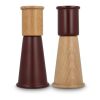 Sagaform "Gurken" Salz- und Pfeffermühle Set klein, 15 cm Dunkelrot | Gravur | auf Mühle 1 oben | 40 mm x 45 mm