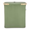 InSideOut faltbarer Korb mit Deckel Sogne 40,5 x 33 x 42cm Olivgrün | ohne Werbeanbringung | Nicht verfügbar | Nicht verfügbar